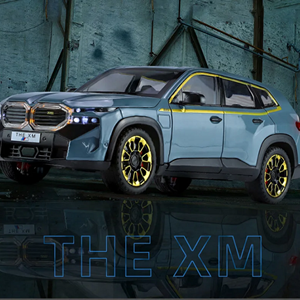 ماشین اسباب بازی فلزی بی ام و آبی مقیاس 1:24 BMW XM_اسباب بازی